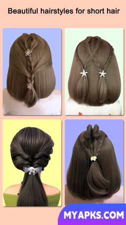 Penteados para cabelo curto menina