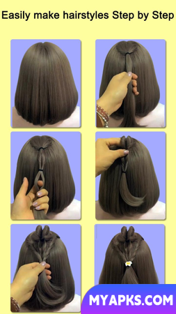 Penteados para cabelo curto menina