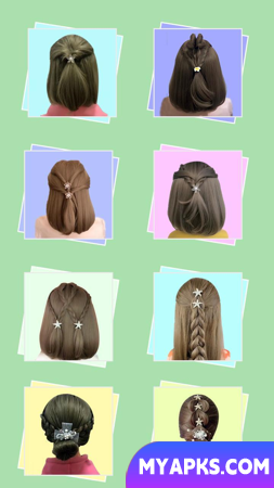 Penteados para cabelo curto menina