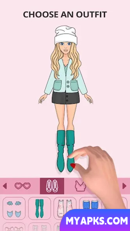 Boneca de papel faça você mesmo