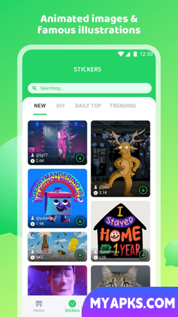 Criador de adesivos animados para WA