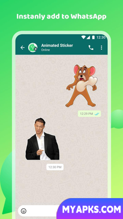 Criador de adesivos animados para WA