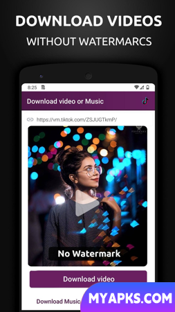 Downloader de vídeo para TikTok