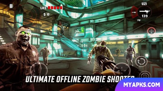 DEAD TRIGGER - Jogo de tiro de terror zumbi