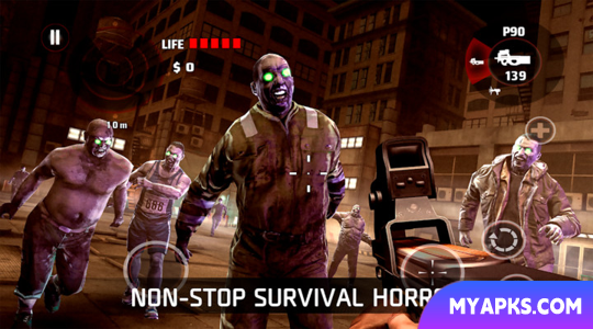 DEAD TRIGGER - Jogo de tiro de terror zumbi