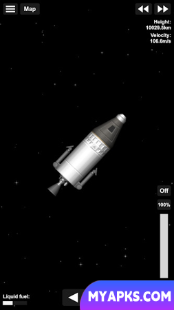 Simulador de voo espacial