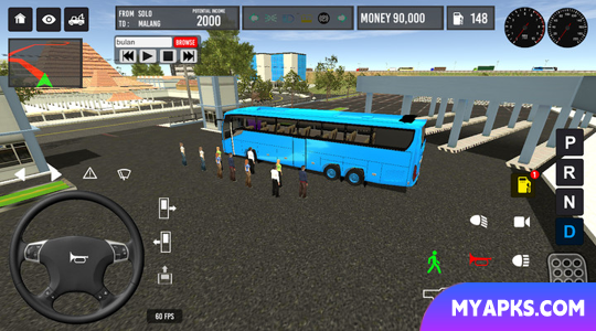 Simulador de ônibus da Indonésia 2022