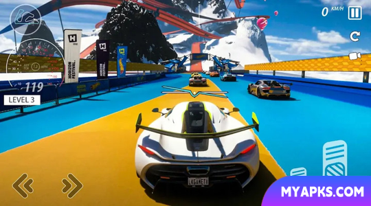 Horizon Rush: jogo de acrobacias de carros