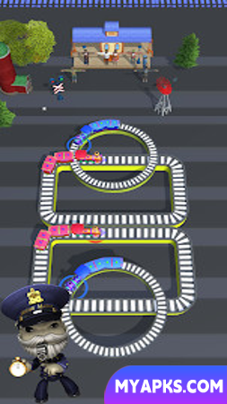 Toy Train Master: Train Games