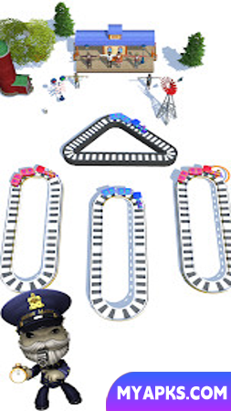 Toy Train Master: Train Games