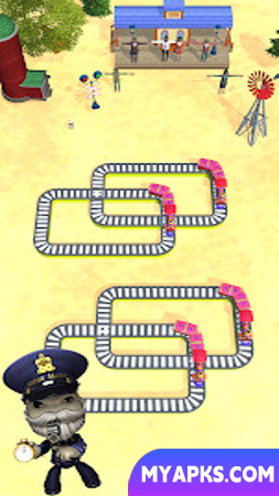 Toy Train Master: Train Games