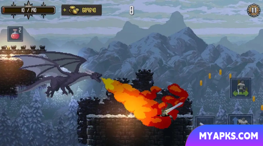 Deathblaze: jogo de plataforma de ação