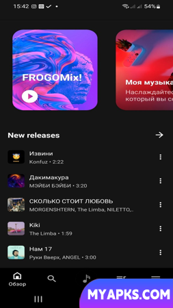 Música para VKontakte offline