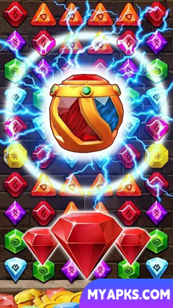 Gemstone Monuments: Treasure Hunting in the Pyramids (Monumentos de pedras preciosas: caça ao tesouro nas pirâmides)