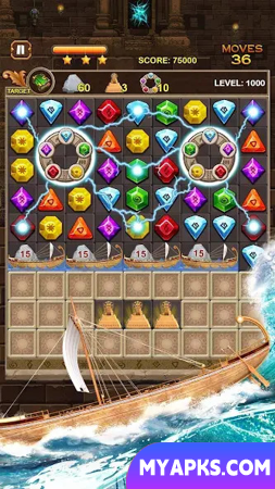 Gemstone Monuments: Treasure Hunting in the Pyramids (Monumentos de pedras preciosas: caça ao tesouro nas pirâmides)