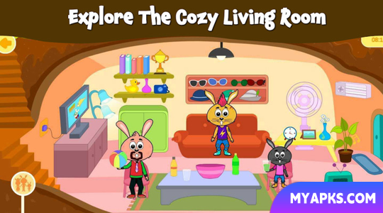 Animal Town: versão para crianças e bebês de My Squirrel's House
