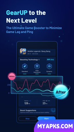GearUP Game Booster: Lower Lag