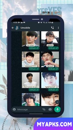 Kim Soo Hyun WASticker