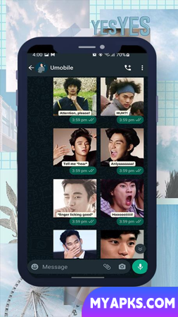 Kim Soo Hyun WASticker