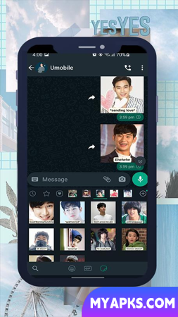 Kim Soo Hyun WASticker