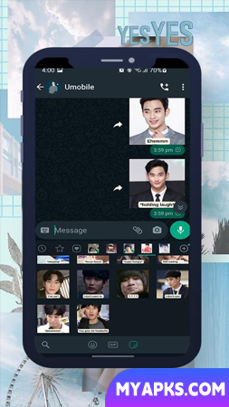 Kim Soo Hyun WASticker