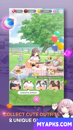 Guitar Girl Match 3
