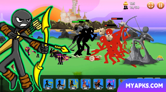 Stickman War : Clash of Stick
