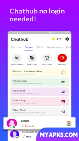 Chathub Stranger Chat No Login