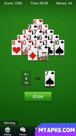 Pyramid Solitaire - Jogo de Cartas Clássico