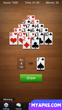 Pyramid Solitaire - Jogo de Cartas Clássico