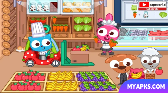Bubble Town Restaurant - Jogo de gerenciamento de culinária de alimentos