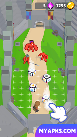 Batalha épica de dados Stickman
