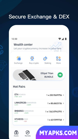 ELLIPAL: Crypto Bitcoin Wallet