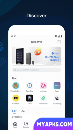 ELLIPAL: Crypto Bitcoin Wallet