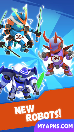Merge Plane Robots - Idle Game