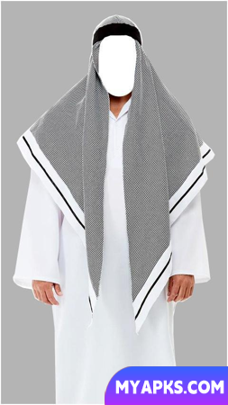 Arab Men Dress Photo Suit