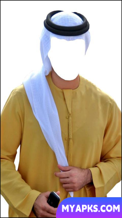 Arab Men Dress Photo Suit