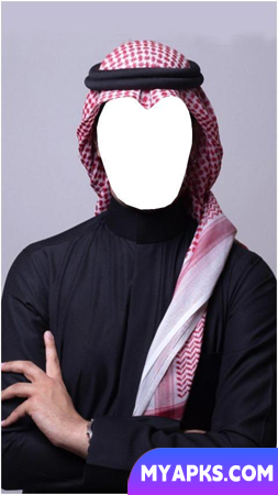 Arab Men Dress Photo Suit