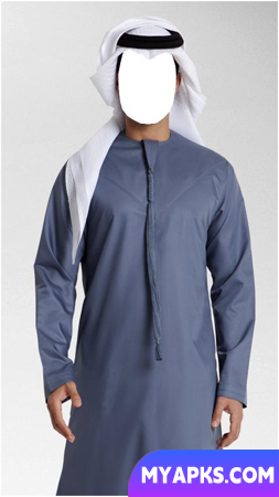 Arab Men Dress Photo Suit