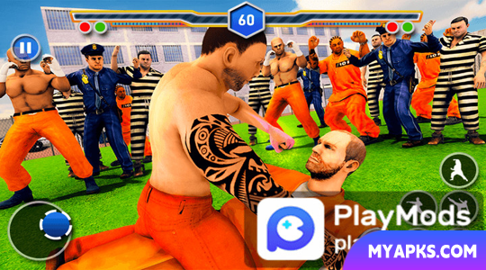 US Jail Prisoner Escape Fight