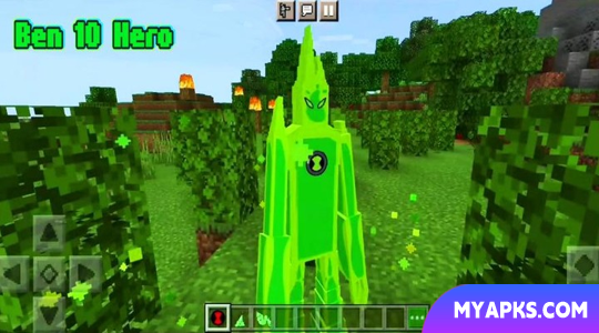 Ben 10 CraftHero mcpe mod