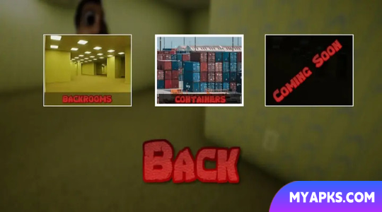 Nextbot run in Backrooms