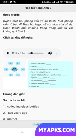 Học tốt Tiếng Anh 7 thí điểm