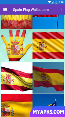 Spain Flag Wallpaper: Flags C