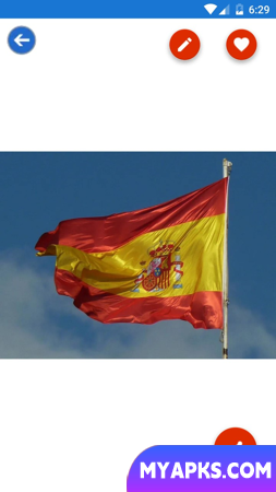 Spain Flag Wallpaper: Flags C