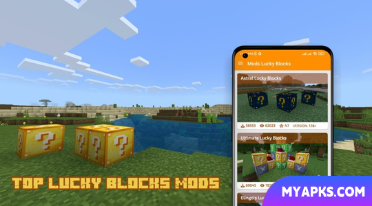 Mods Lucky Block for Minecraft