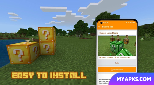Mods Lucky Block for Minecraft