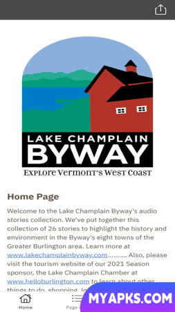 Lake Champlain Byway audio