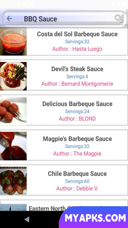 Sauce cuisine: salsa recipe