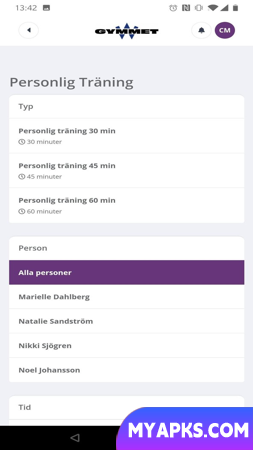 Wondr Bokningsapp
